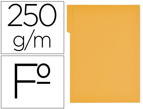 Classificador gio em cartolina folio pestana direita 250 gr amarelo , Giotto , 78161 , 8427291004913